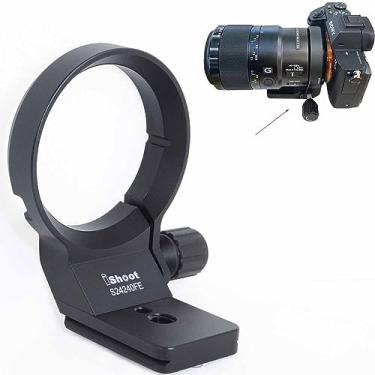 Imagem de iShoot Anel de montagem de tripé Suporte de colar de lente compatível com Sony FE 24-240mm f/3.5-6.3 OSS, 24-70mm f/4 ZA OSS, 28-70mm f/3.5-5.6 OSS, 90mm f/2.8 Macro G OSS, 100mm f/2.8 STF GM OSS