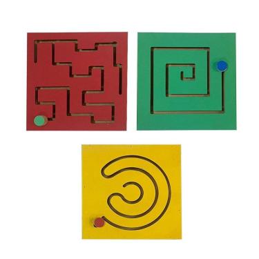 Imagem de Kit Painel Psicomotor Brinquedo Pedagógico Madeira