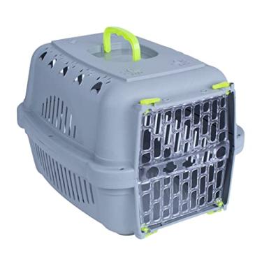 Imagem de Caixa de Transporte para Cachorros e Gatos N.2 Neon Amarelo, Transporte Pet Falcon