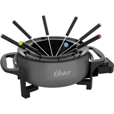 Imagem de Panela Elétrica para Fondue Oster 1000W - Cinza, Cinza, 110V