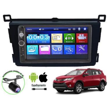 Imagem de Central Multimidia Toyota Rav4 2013 a 2018 Mp5 Espelhamento Android Bl