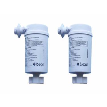 Imagem de Kit 2 Filtros Refil Para Purificador Begel Purestil Original