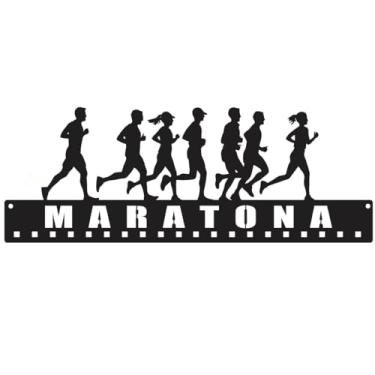 Imagem de Porta Medalhas Corrida Maratona MDF Decorativo