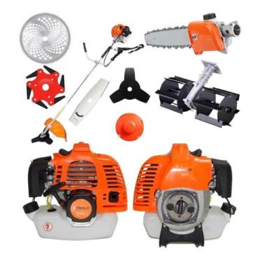 Imagem de Roçadeira Multifuncional Gasolina Profissional 7 em 1 com MotoPoda e E