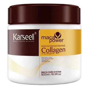 Imagem de Karseell Collagen Tratamento Capilar Reparação Profunda 500g