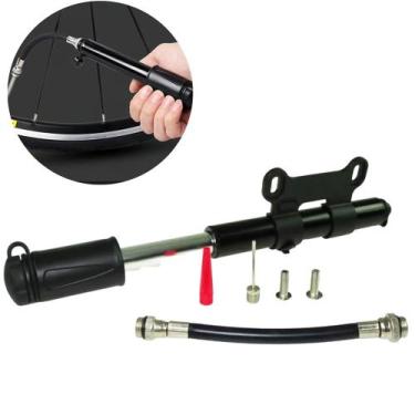 Imagem de Mini Bomba de Ar para Bicicleta Bike com Extensor Ciclismo Estrada 100