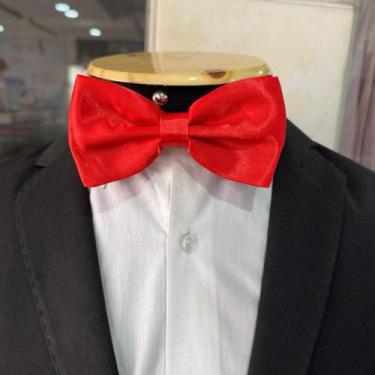Imagem de Gravata Borboleta - Sem marca, Vermelho