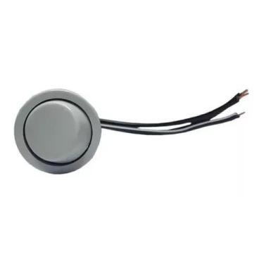 Imagem de Interruptor Para Moveis Botão 22mm Com Cabo 2a Branco - BASE COMPONENT