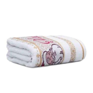 Imagem de Toalha Lavabo Papai Noel 32x45 cm Branco Appel