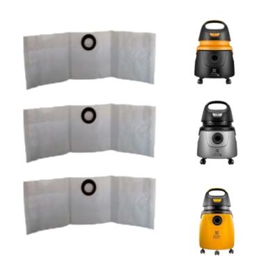 Imagem de 3 Saco Descartável para Aspirador de Pó Electrolux Hidrolux Awd01 A10N1 AQP20 GT20N Após 2010
