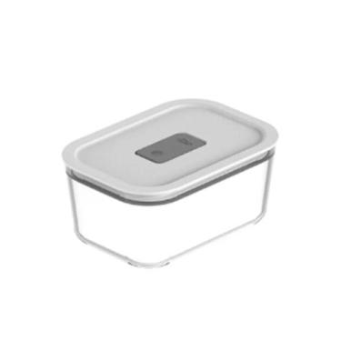 Imagem de Pote Hermético Em Vidro Fresch Lok Branco 725Ml - Ou