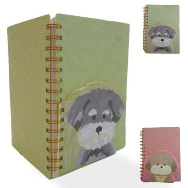 Imagem de Caderno de Anotações Com Pauta A5 Decorado Divertido 80 FLS - Cumaru, 