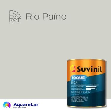Imagem de Toque Seda Suvinil Acetinado 3,2L, RIO PAÍNE, 3,2L