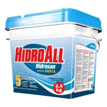 Imagem de Cloro Ganulado Hidrosan Penta Hidroall 2,5kg Para Piscina
