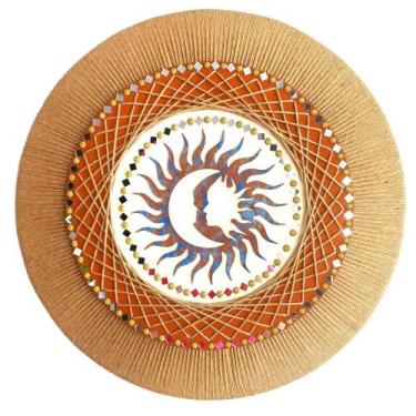 Imagem de Mandala Eclipse/Amor e União 60cm - Aqui Tem Magia