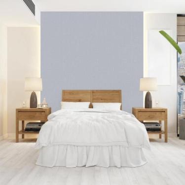 Imagem de Papel de Parede Textura Osiris Azul ou Cinza - Rolo com 10 Metros  Rev