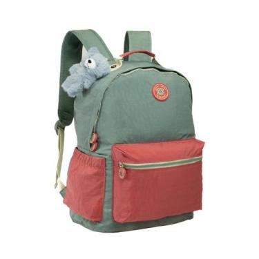 Imagem de Mochila Costas Feminina Bolsa Escolar Com Chaveiro Menina - Xeryus, Ro