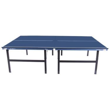 Imagem de Mesa Ping Pong Tênis De Mesa Oficial MDF 25mm Pés de Ferro  - Procópio