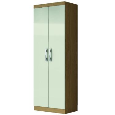 Imagem de Armário Multiuso Organizador Lavanderia 2 Portas 3 Prateleiras 1,70m New Aramóveis