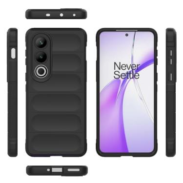 Imagem de Elubugod Capa compatível com 1+ Ace 3V 5G, capa preta para celular TPU compatível com OnePlus Ace 3V 5G