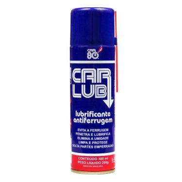 Imagem de Desengripante lubrificante anti ferrugem anti corrosivo car lub 300 ml