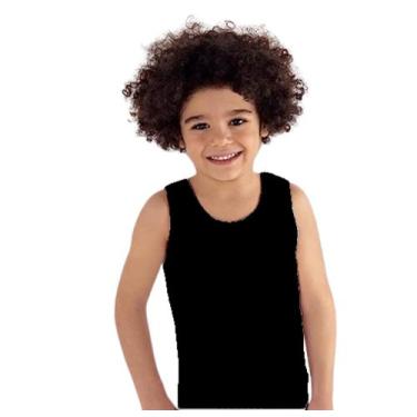 Imagem de Camisa Regata Infantil unissex 100% algodão premium Do 2 até 16 Anos -