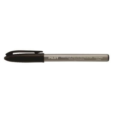 Imagem de Marcador Permanente CD/DVD, Preto, 2 mm, Pilot