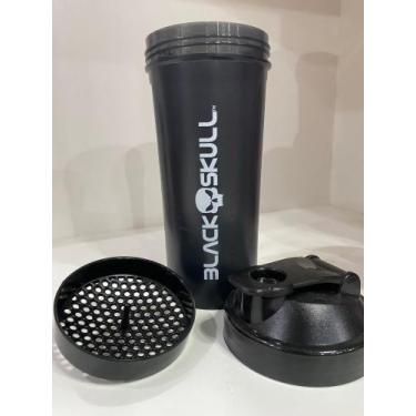 Imagem de Coqueteleira Shakeira 600ml Black Skull Fumê