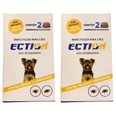 Imagem de Ection Anti Pulgas, Carrapatos e Sarna - 4 Comprimidos Mastigáveis par