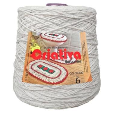 Imagem de Barbante Para Crochê Criativa 2Kg N.º 6 - Criativa Utilidades, 331 Bra