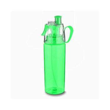 Imagem de Garrafa Squeeze com Borrifador de Água - 550ml - Catuaí, Verde