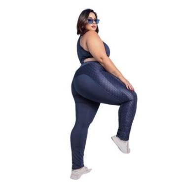 Imagem de Calça Legging Montaria Plus Size Cirrê Empina Bumbum Suplex-Feminino
