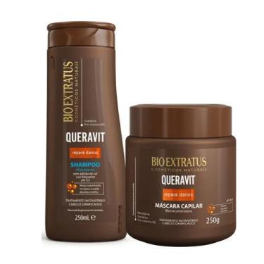 Imagem de Shampoo e Máscara Bio Extratus Queravit Biorreconstrução