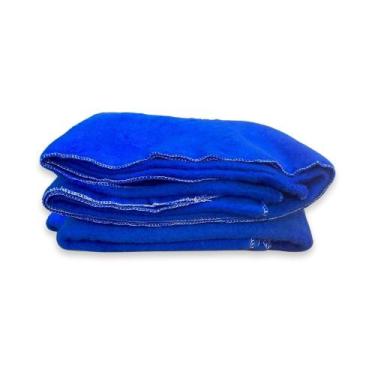 Imagem de Cobertor Solteiro Ober Azul 100% Poliéster 2,20x1,40cm, Azul, Único