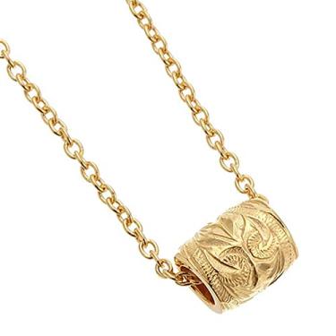 Imagem de piena Colar havaiano feminino, hipoalergênico, cirúrgico, aço inoxidável, 316L, rolagem de barril, pingente de folha, Metal, Sem Pedra Preciosa