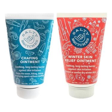 Imagem de Salty Britches® Pomada para atrito + pomada de inverno | Barreira protetora contra atrito e irritação | suaviza a pele seca no inverno