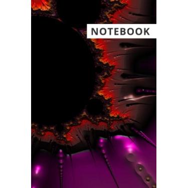 Imagem de Beautiful Notebook with fractal art cover, Daily Planner, Journal, Corporate Gift, 120 lined pages, 6x9, Funny Gift, Boss Gift, Organizer, Office Humor, Gag Gift, Gift for Her, Gift for Him
