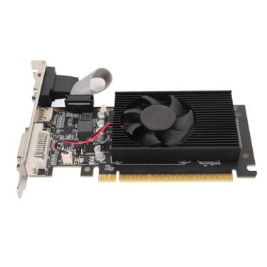 Imagem de GT610 2GB Graphics Card, GT 610 2G DDR3 64bit, Desktop Graphics Card for Business Office, PCI E 1.1 X 16, DVI, VGA, HDMIs, PC Video Card, Single Fan