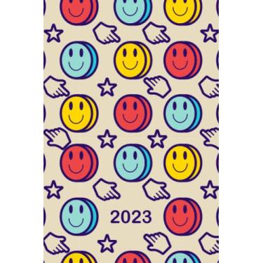 Imagem de Agenda quaderno 2023 12 mesi: Formato A5, tascabile, fasi lunari, segni zodiacali, equinozi, conteggio settimane, planner mensile, rubrica, pagine per ... 2023: Organizza e esprimi la tua creatività)