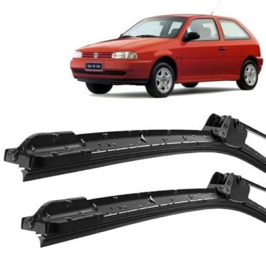Imagem de Par Palheta Limpador Para Brisa Gol Bola G2 1995 96 97 98 99