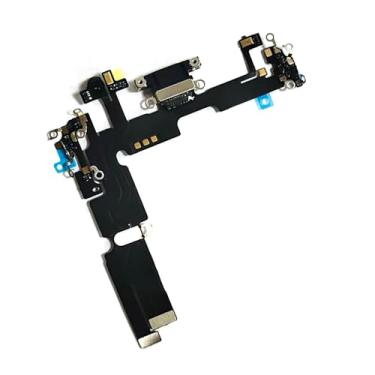 Imagem de Porta de carregamento Fita de reposição Acessórios para telefone Porta de carregamento Dock Mic Flex Cable para iPhone 14plus