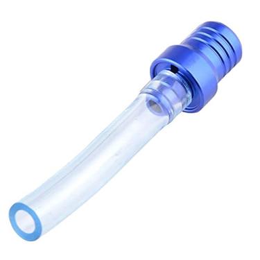 Imagem de Tampa de combustível para motocicleta, gasolina, gasolina, válvula de tanque de gasolina, válvulas bidirecionais, mangueiras de ventilação para motocross, quadriciclo, sujeira (azul)