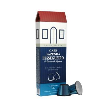 Imagem de Café Fazenda Pessegueiro em cápsulas 10 unidades