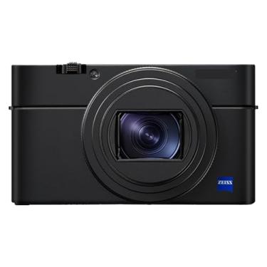 Imagem de Adesivo antiarranhões para câmera Sony RX100VI RX100VII película protetora de câmera RX100M6 RX100M7 (preto fosco)