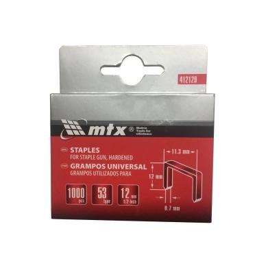 Imagem de Grampo Grampeadores Tipo 53Com 12Mm 1.000 Unid 412129 Mtx