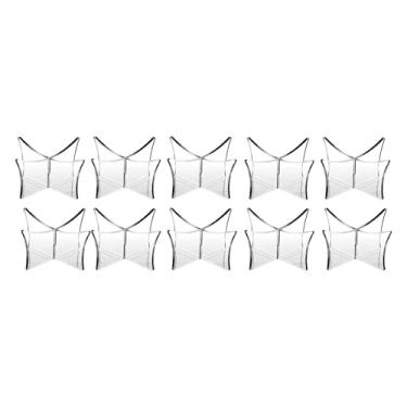 Imagem de YIJU 10x de basquete acrílico Basketball Exibir de armazenamento simples de armazenamento Soccer Display para troféu de voleibol de rugby