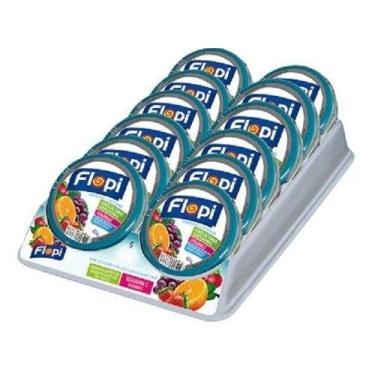 Imagem de Bala Flopi Fruit Mix Sem Açúcar Com 12 Unidades Florestal