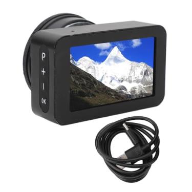 Imagem de Telescópio Electronic Eyepiece 4k Com Exibição Colorida de 3 Polegadas para Microscópios ópticos de 22 Mm a 46mm, 5 Engrenagens Zoom Digital