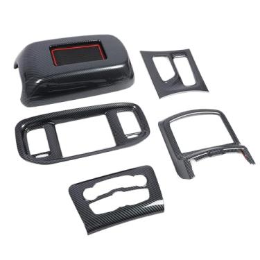 Imagem de Tampa do Painel de Mudança de Engrenagem de Chave CA para Carros, Auto -adesivo Protetor Anti -arranhão Elegante Acabamento Elegante