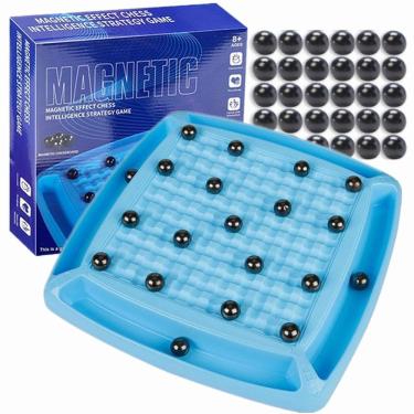 Imagem de Jogo de xadrez magnético DZX Portable com 30 pedras e tabuleiro